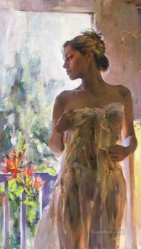 Pretty Girl MIG 54 Impressionist Oil Paintings